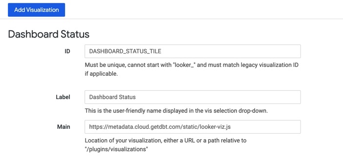 Configure a Looker visualization powered by the iFrame